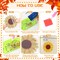 16 Pcs Diamond Painting Autumn Thanksgiving Art Kits for Adults